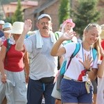 16. Czechowicka Pielgrzymka na Jasną Górę na trasie - 2017