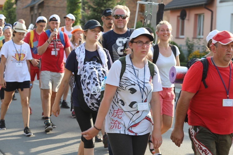 16. Czechowicka Pielgrzymka na Jasną Górę na trasie - 2017