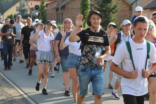 16. Czechowicka Pielgrzymka na Jasną Górę na trasie - 2017