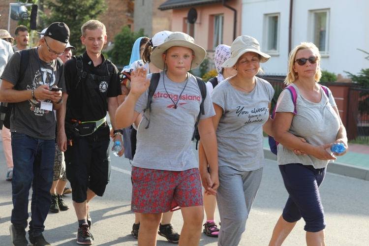 16. Czechowicka Pielgrzymka na Jasną Górę na trasie - 2017