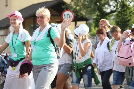 16. Czechowicka Pielgrzymka na Jasną Górę na trasie - 2017