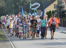 16. Czechowicka Pielgrzymka na Jasną Górę na trasie - 2017