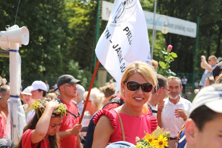 Powitanie 26. Cieszyńskiej Pielgrzymki na Jasnej Górze - 2017