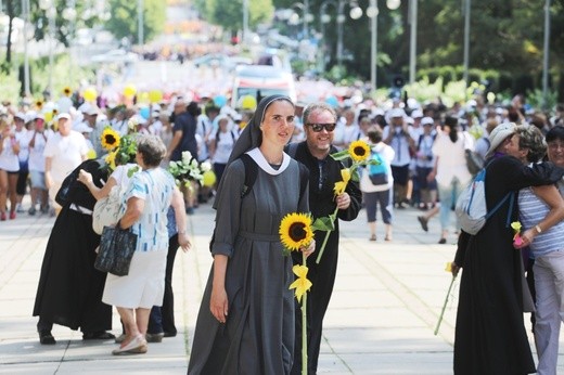 Powitanie 16. Czechowickiej Pielgrzymki na Jasnej Górze - 2017