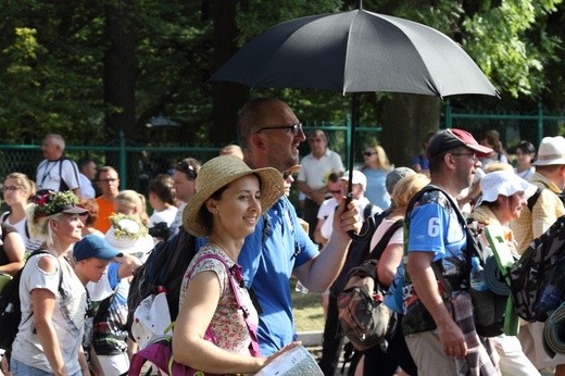 Piesza Pielgrzymka Krakowska wchodzi na Jasną Górę