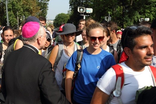Piesza Pielgrzymka Krakowska wchodzi na Jasną Górę