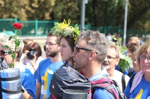 Powitanie 34. Pielgrzymki Oświęcimskiej na Jasnej Górze - 2017