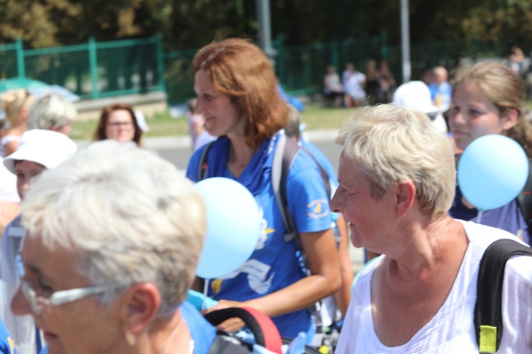 Powitanie 34. Pielgrzymki Oświęcimskiej na Jasnej Górze - 2017