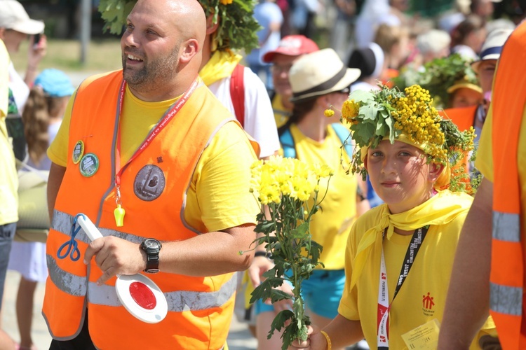 Powitanie 34. Pielgrzymki Oświęcimskiej na Jasnej Górze - 2017