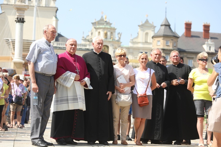 Powitanie 34. Pielgrzymki Oświęcimskiej na Jasnej Górze - 2017