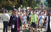 Powitanie 26. Pielgrzymki Diecezji Bielsko-Żywieckiej - grupy hałcnowskie - na Jasnej Górze - 2017
