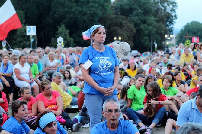 Msza św. na zakończenie 37. Pieszej Pielgrzymki Krakowskiej na Jasną Górę