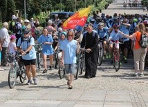 U celu - 15. Andrychowska Pielgrzymka Rowerowa 2017