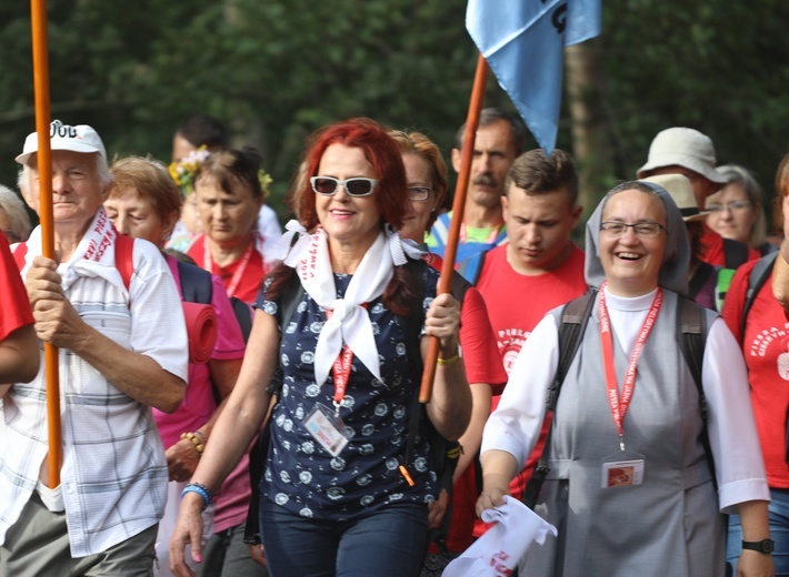 26. Cieszyńska Pielgrzymka na Jasną Górę - na trasie