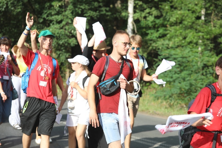 26. Cieszyńska Pielgrzymka na Jasną Górę - na trasie