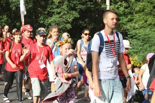 26. Cieszyńska Pielgrzymka na Jasną Górę - na trasie