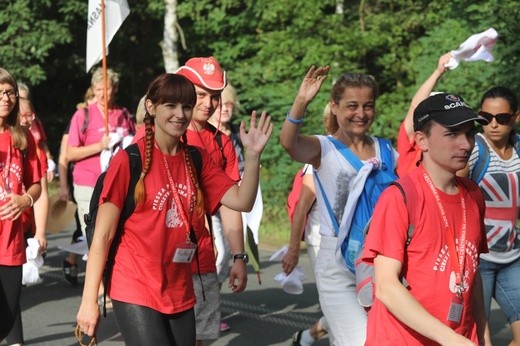 26. Cieszyńska Pielgrzymka na Jasną Górę - na trasie