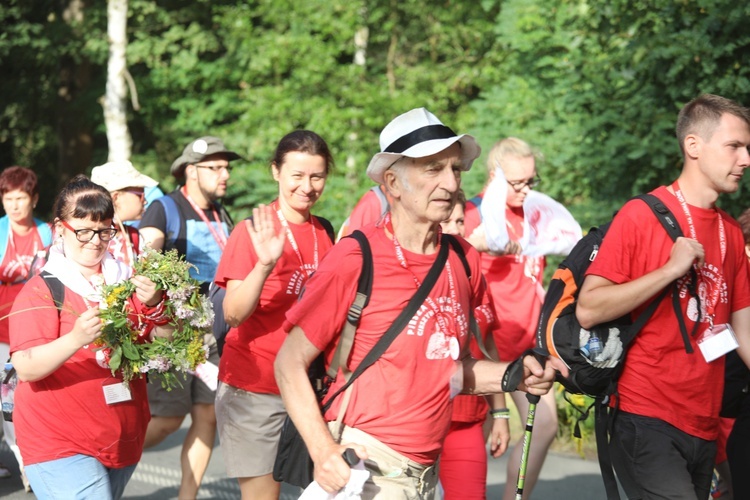 26. Cieszyńska Pielgrzymka na Jasną Górę - na trasie