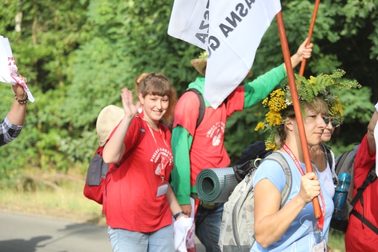 26. Cieszyńska Pielgrzymka na Jasną Górę - na trasie