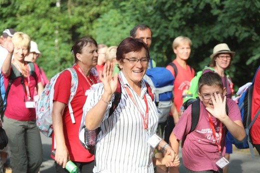 26. Cieszyńska Pielgrzymka na Jasną Górę - na trasie