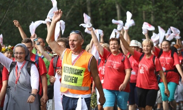 "Próba generalna" przed wejściem na Jasną Górę