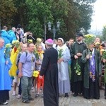 Wejście pielgrzymów na Jasną Górę