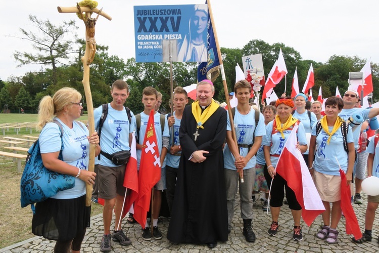 Pielgrzymi dotarli do Częstochowy