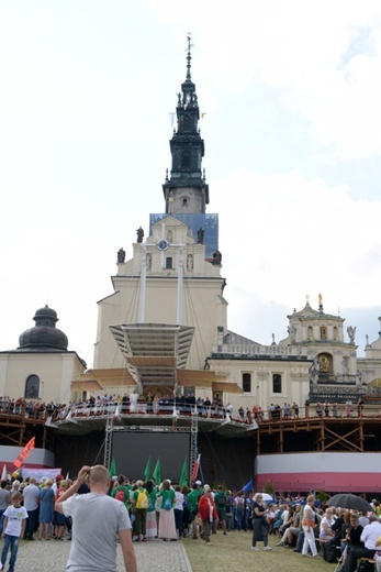 Pielgrzymka diecezji radomskiej - kolumny: opoczyńska, skarżyska i starachowicka