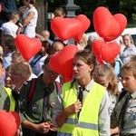 Pielgrzymka diecezji radomskiej - kolumny radomskie