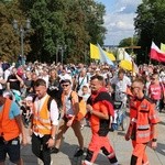 Pielgrzymka diecezji radomskiej - kolumny radomskie