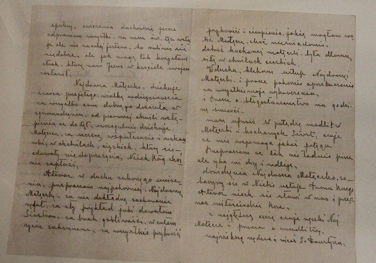 10. Noc Cracovia Sacra - wystawa listów św. s. Faustyny