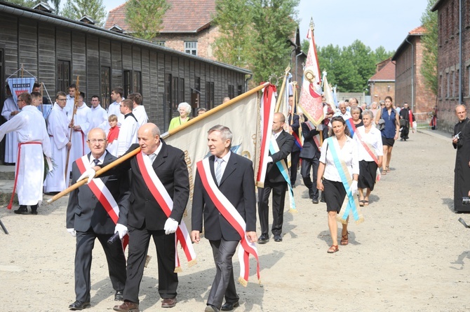 Obchody 76. rocznicy śmierci św. Maksymiliana w Oświęcimiu