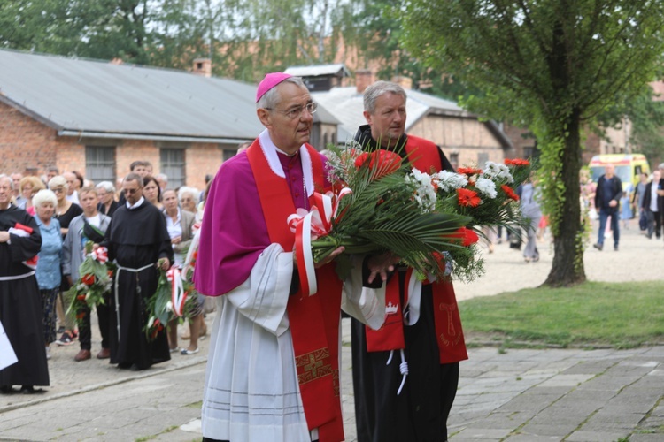 Obchody 76. rocznicy śmierci św. Maksymiliana w Oświęcimiu