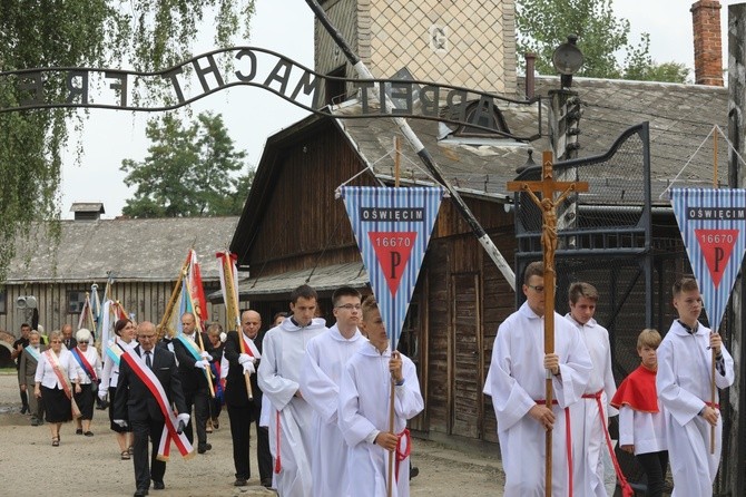 Obchody 76. rocznicy śmierci św. Maksymiliana w Oświęcimiu