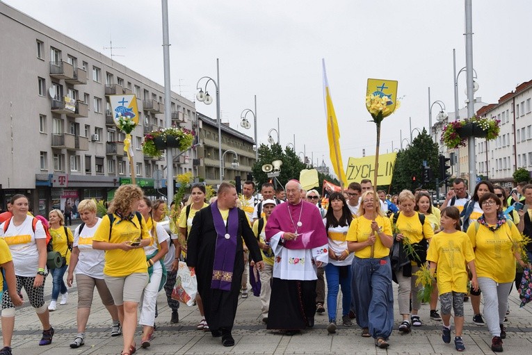 XXII ŁPPM - wejście na Jasną Górę