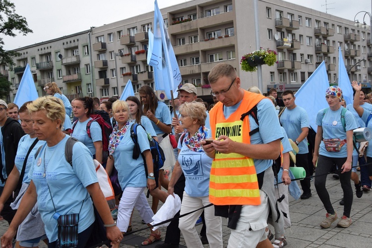 XXII ŁPPM - wejście na Jasną Górę