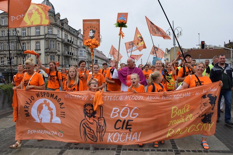 XXII ŁPPM - wejście na Jasną Górę