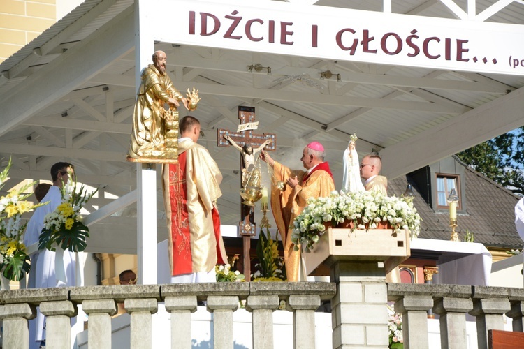 Eucharystia pielgrzymkowa w Kamieniu Śląskim