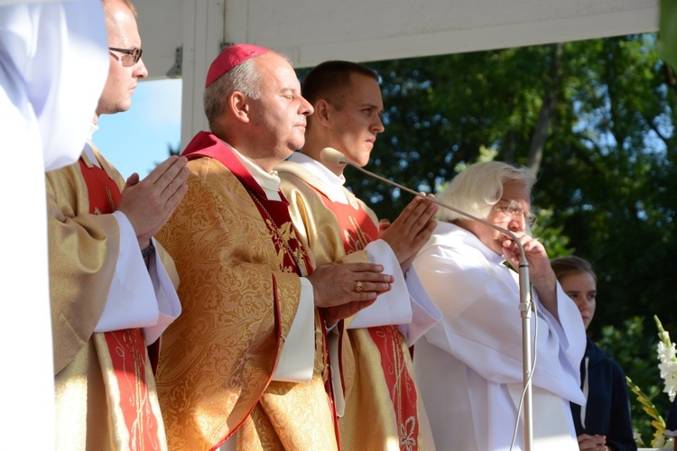 Eucharystia pielgrzymkowa w Kamieniu Śląskim