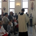 Poświęcenie nowego kościoła w Olszynie