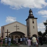 Poświęcenie nowego kościoła w Olszynie