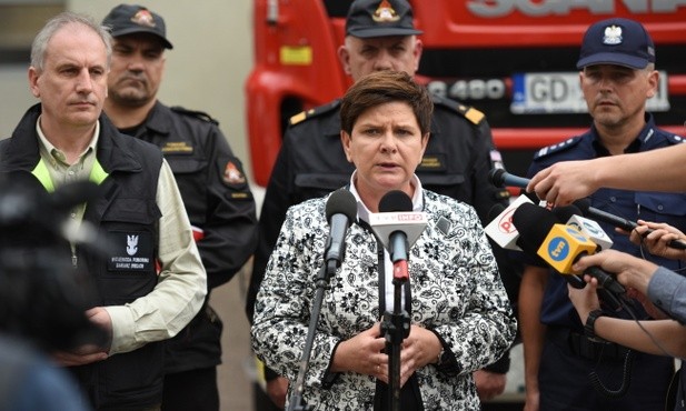 Bochenek: Po południu premier uda się na tereny zniszczone przez nawałnice