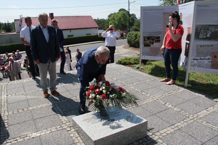 Tablica ku czci Alfonsa Zgrzebnioka