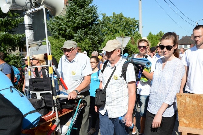 Pielgrzymkowe zejście z Góry św. Anny