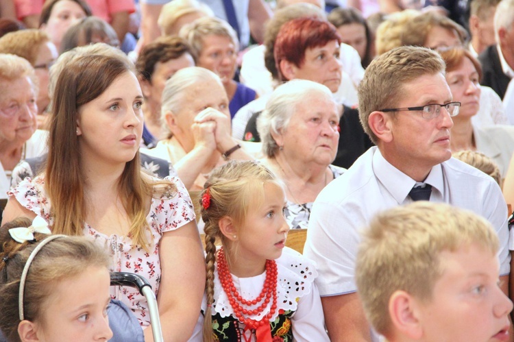 Poświęcenie kościoła w Woli Piskulinej