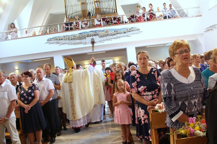 Poświęcenie kościoła w Woli Piskulinej