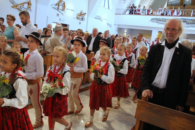 Poświęcenie kościoła w Woli Piskulinej