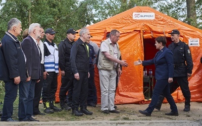 Premier: Jestem pod wrażeniem tego, jak ludzie się tutaj zjednoczyli 