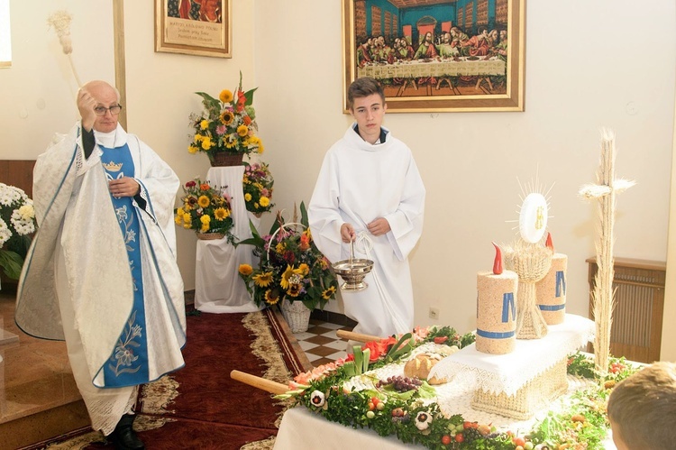 Dożynki parafialne w par. Wadowice Górne