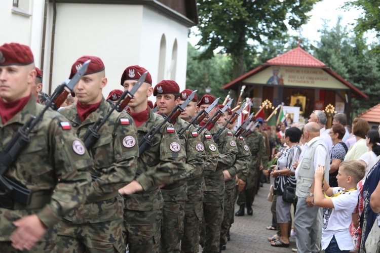 Święto Wojska Polskiego w bazylice w Rychwałdzie - 2017